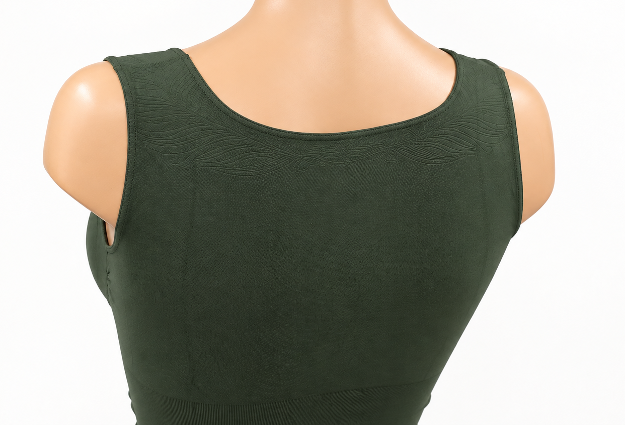 Schlankstütz PU R-Bauchkiller Body Gr. XXXL 54/56 *Pfauenfeder* Schilf SK5 – Bild 7