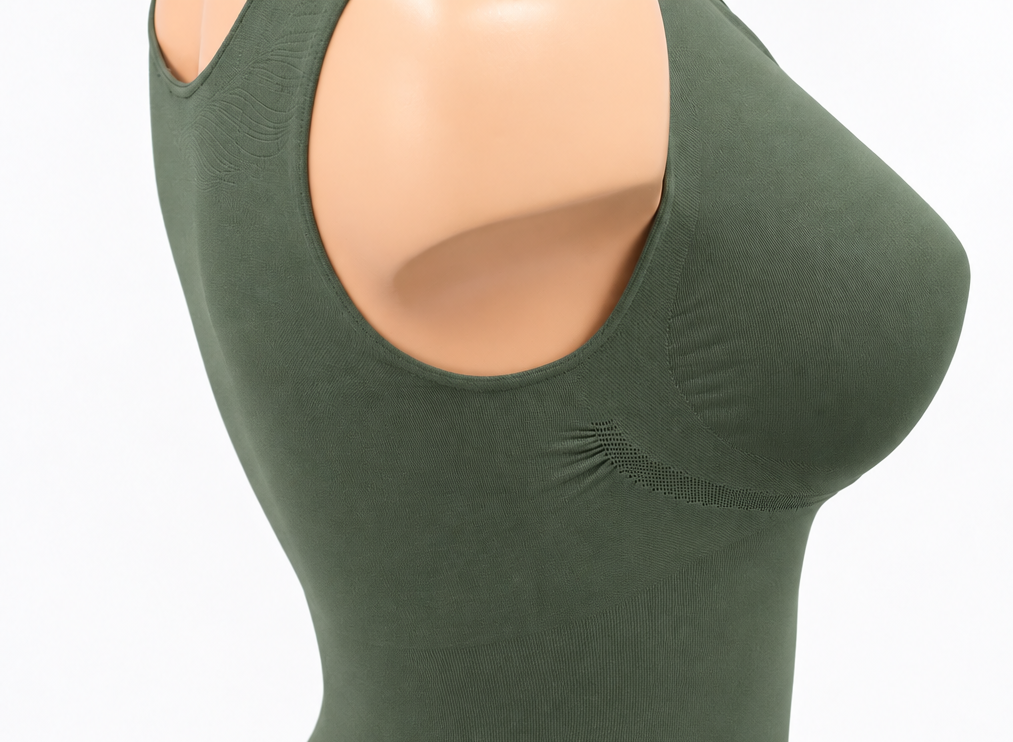 Schlankstütz PU R-Bauchkiller Body Gr. XXXL 54/56 *Pfauenfeder* Schilf SK5 – Bild 5